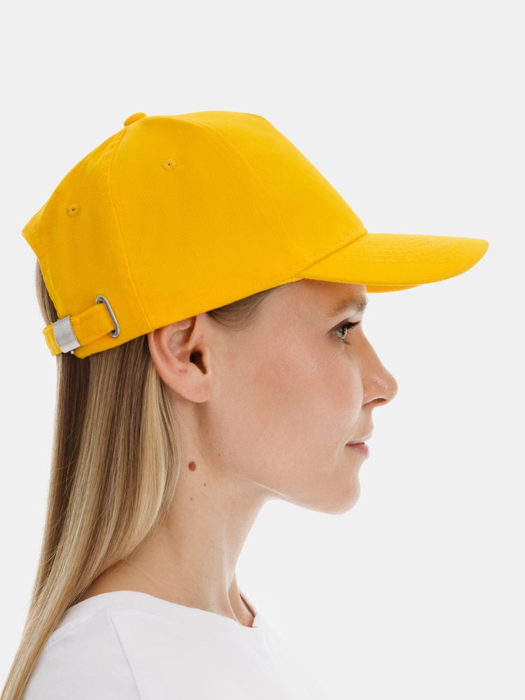 Бейсболка Long Beach, желтая / Миниатюра модельного (1000)