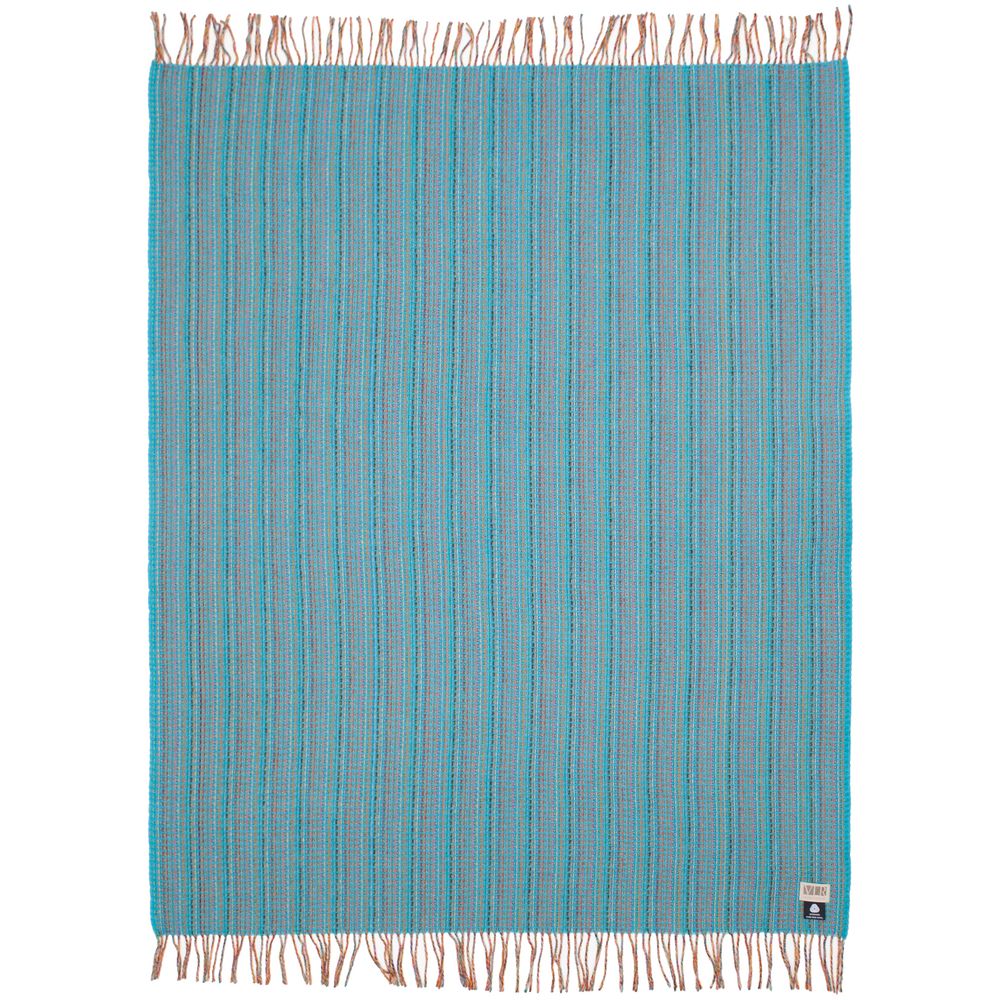 Плед Brera Waffle Turchese, голубой / Миниатюра WWW (1000)