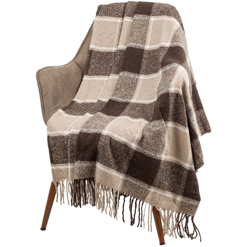 Плед «Палермо», коричневый / Миниатюра WWW (1000)