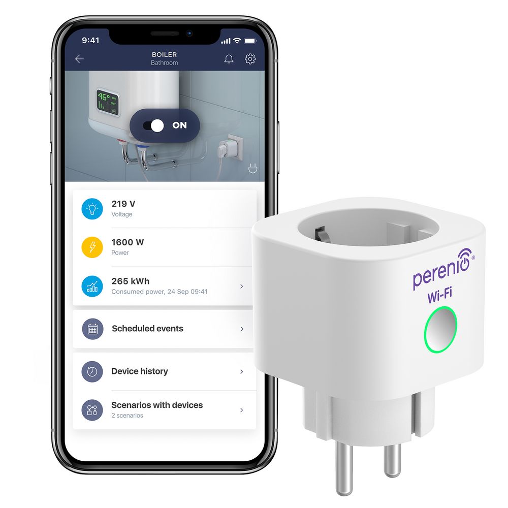 Умная розетка Power Link Wi-Fi, белая / Миниатюра WWW (1000)