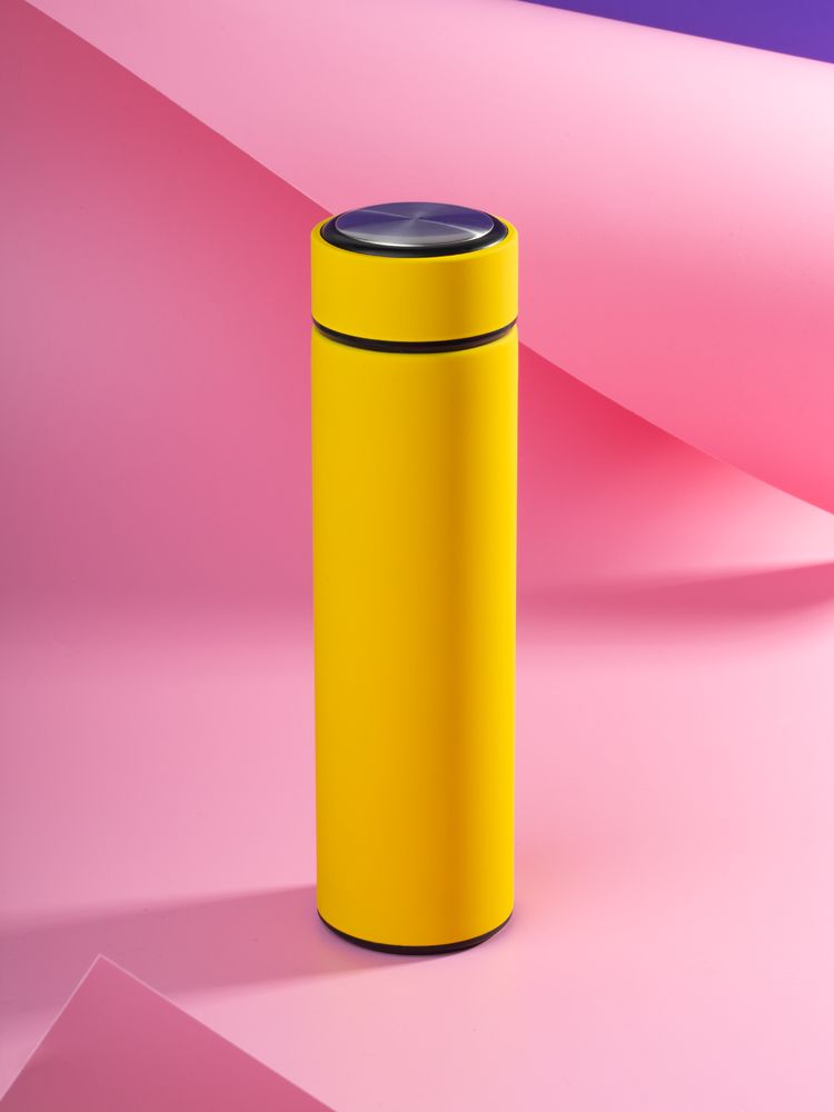 Термос с ситечком Percola, желтый / Миниатюра WWW (1000)