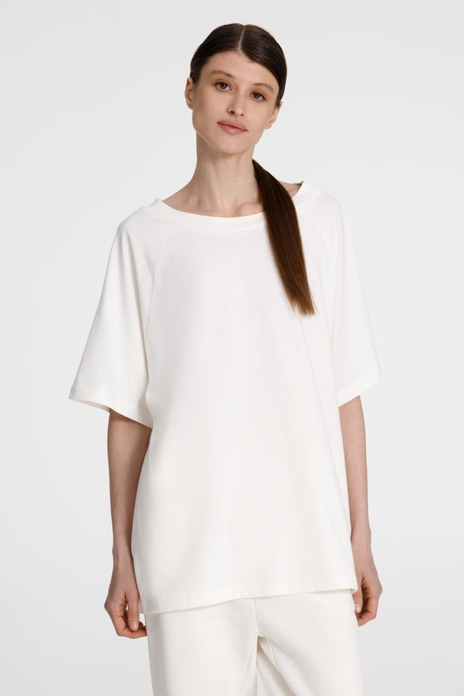 Футболка унисекс T2, молочно-белая / Миниатюра WWW (1000)