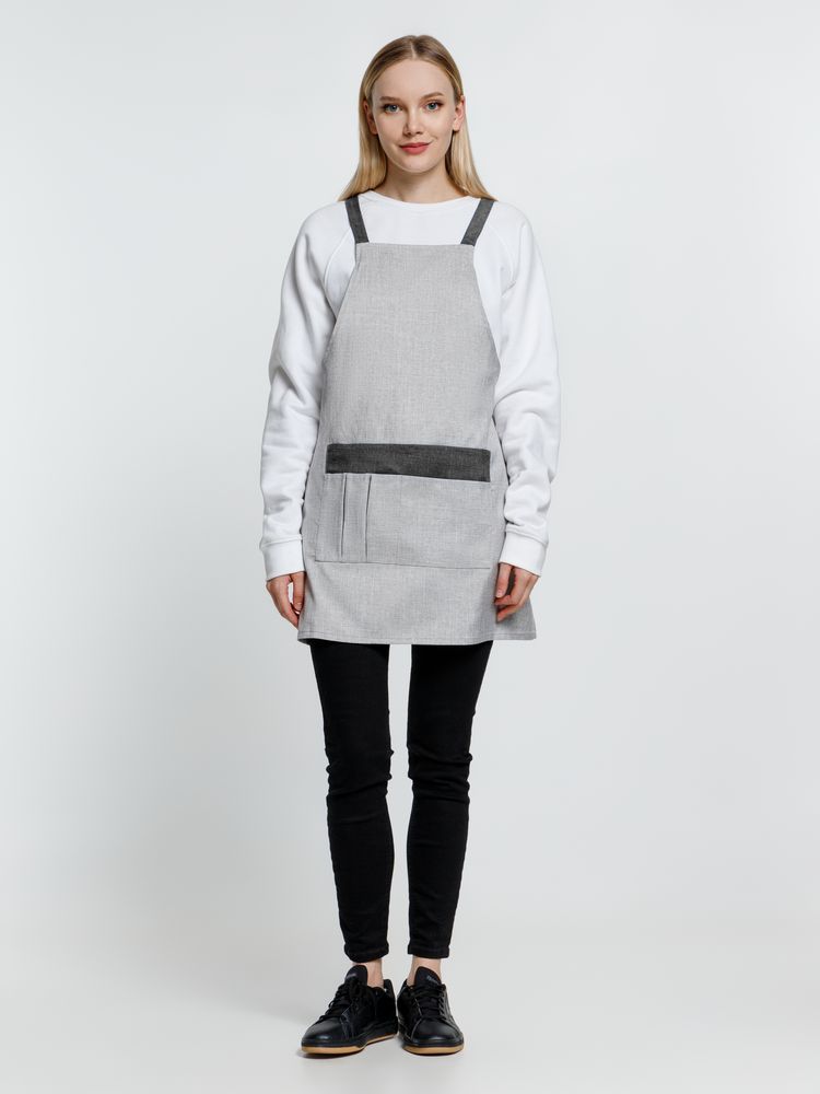 Фартук Settle In, серый / Миниатюра WWW (1000)