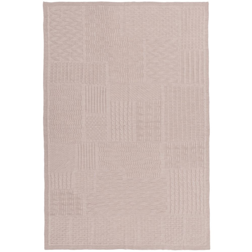 Плед Snippet, бежевый меланж / Миниатюра WWW (1000)