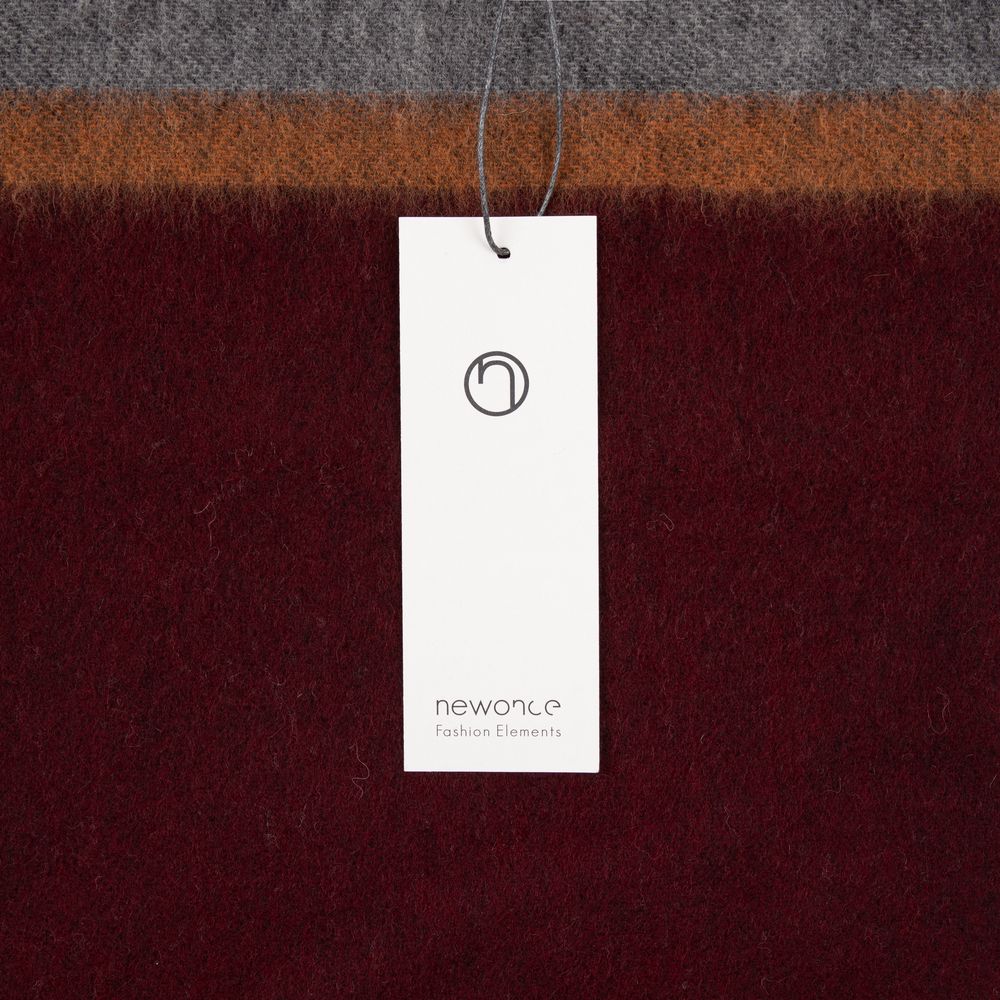 Шарф Charming, коричневый с оранжевым / Миниатюра WWW (1000)