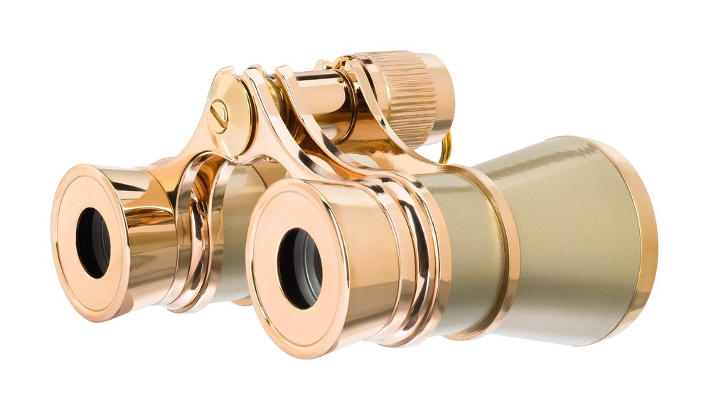 Театральный бинокль Broadway 325B, золотистый / Миниатюра WWW (1000)