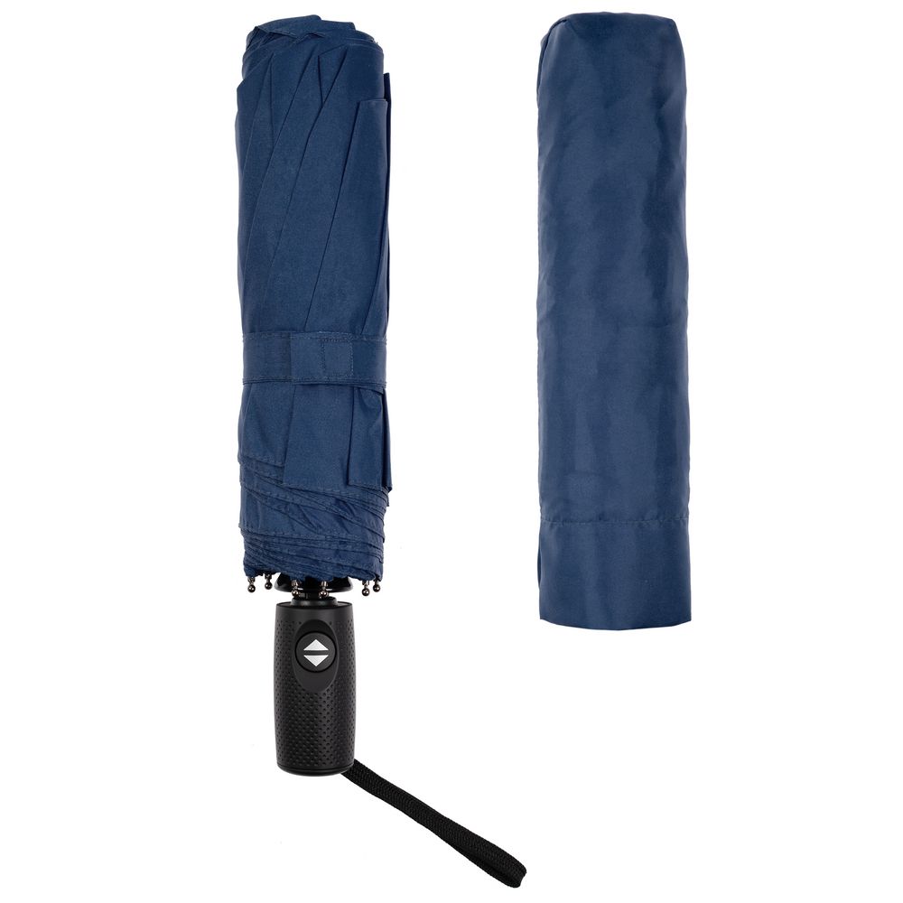 Складной зонт Dome Double с двойным куполом, темно-синий, ver.2 / Миниатюра WWW (1000)