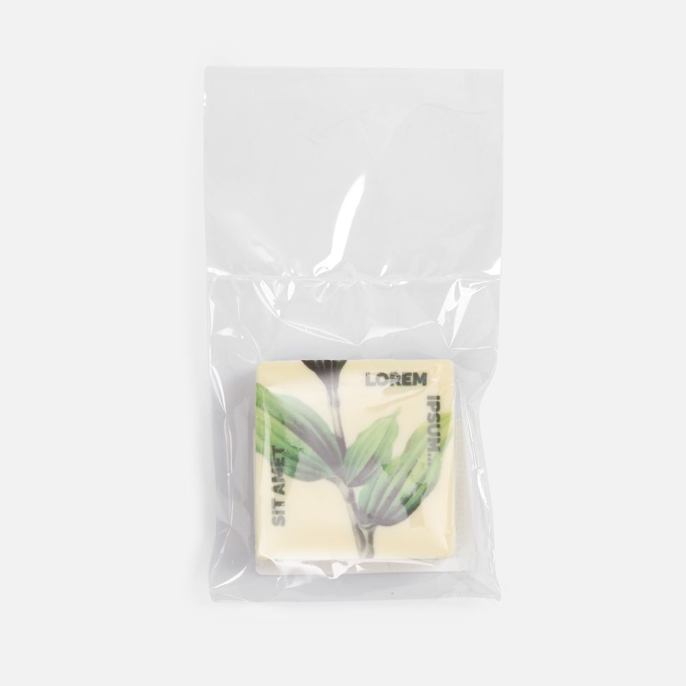 Печенье Dream White в белом шоколаде, квадрат / Миниатюра WWW (1000)