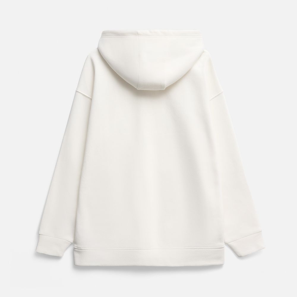 Худи оверсайз унисекс Snuggie, молочно-белое / Миниатюра WWW (1000)