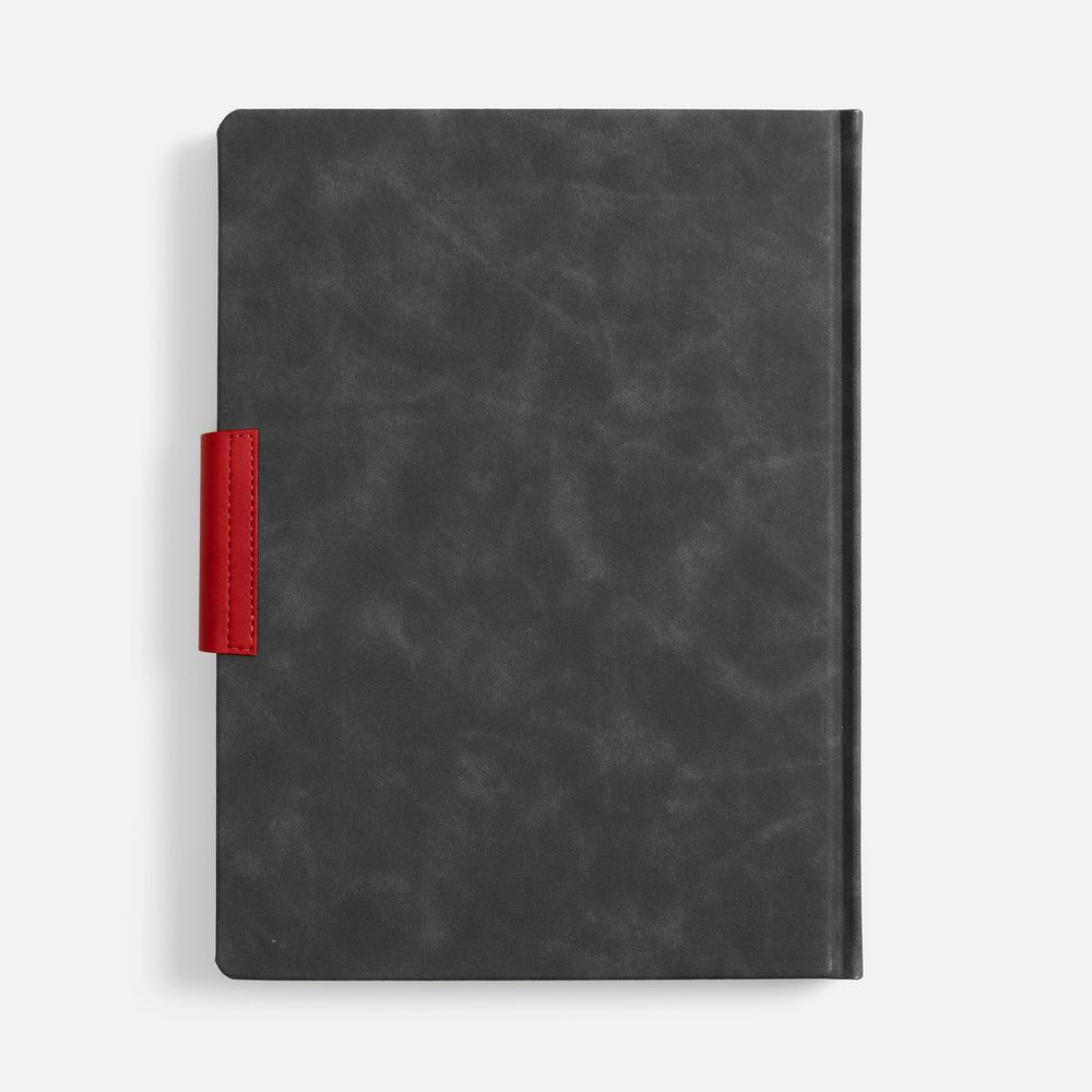 Ежедневник Grande Strap на заказ, датированный, темно-серый / Миниатюра WWW (1000)