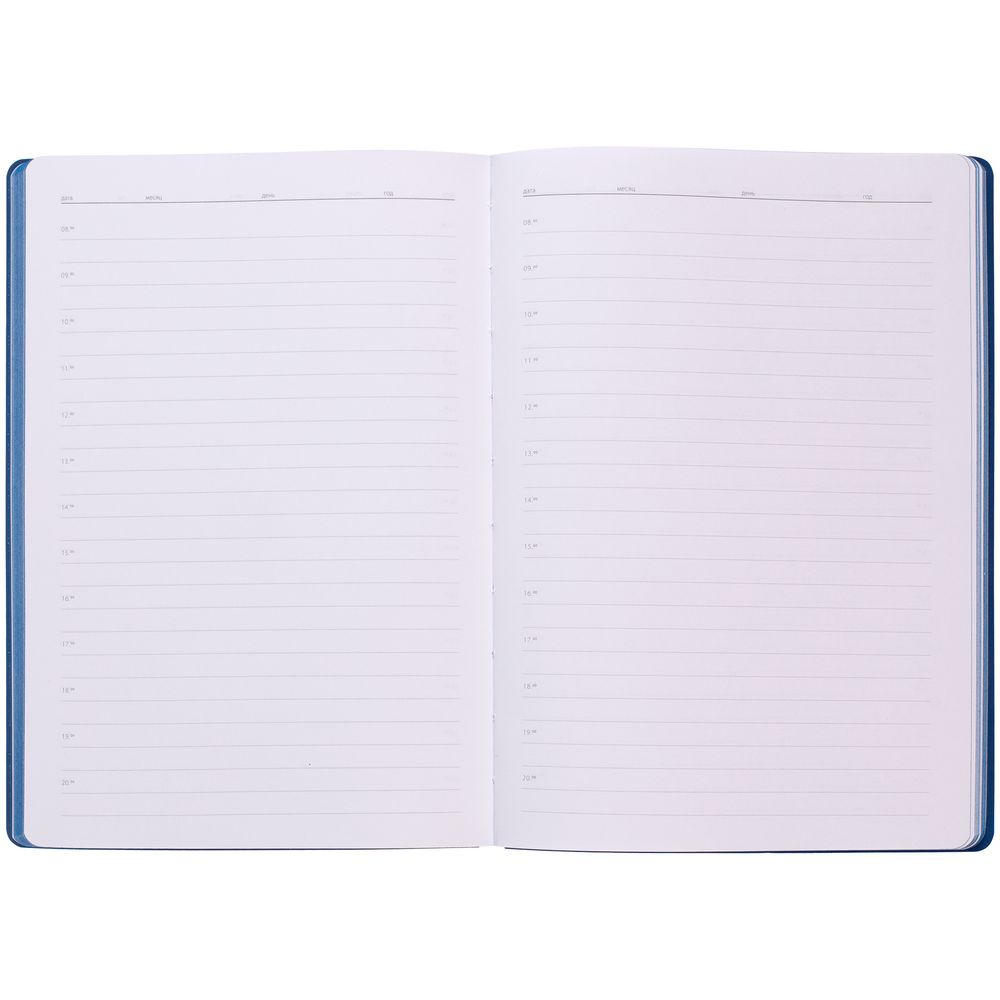 Ежедневник Flexpen Shall, недатированный, синий / Миниатюра WWW (1000)