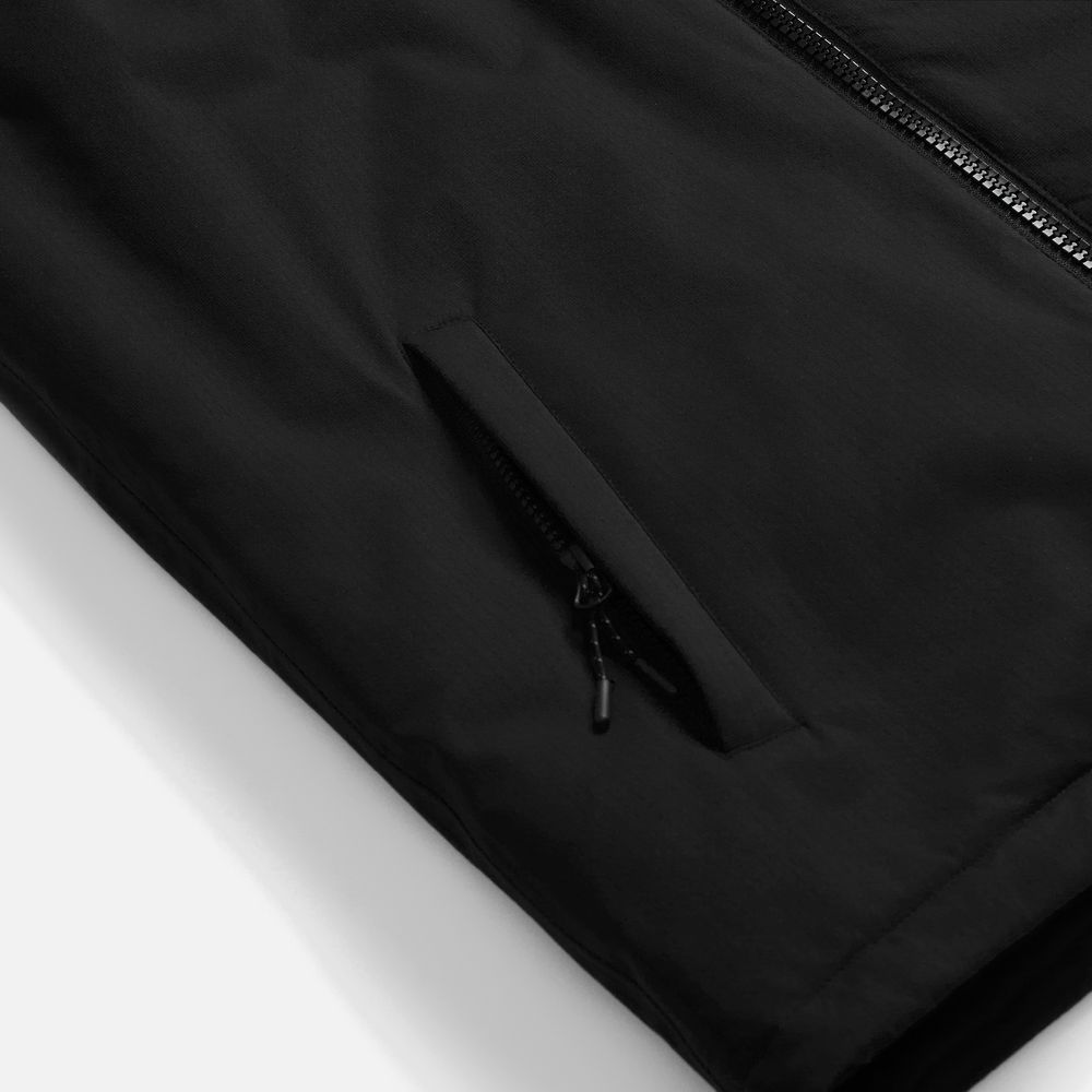 Жилет унисекс Sfera, черный / Миниатюра WWW (1000)