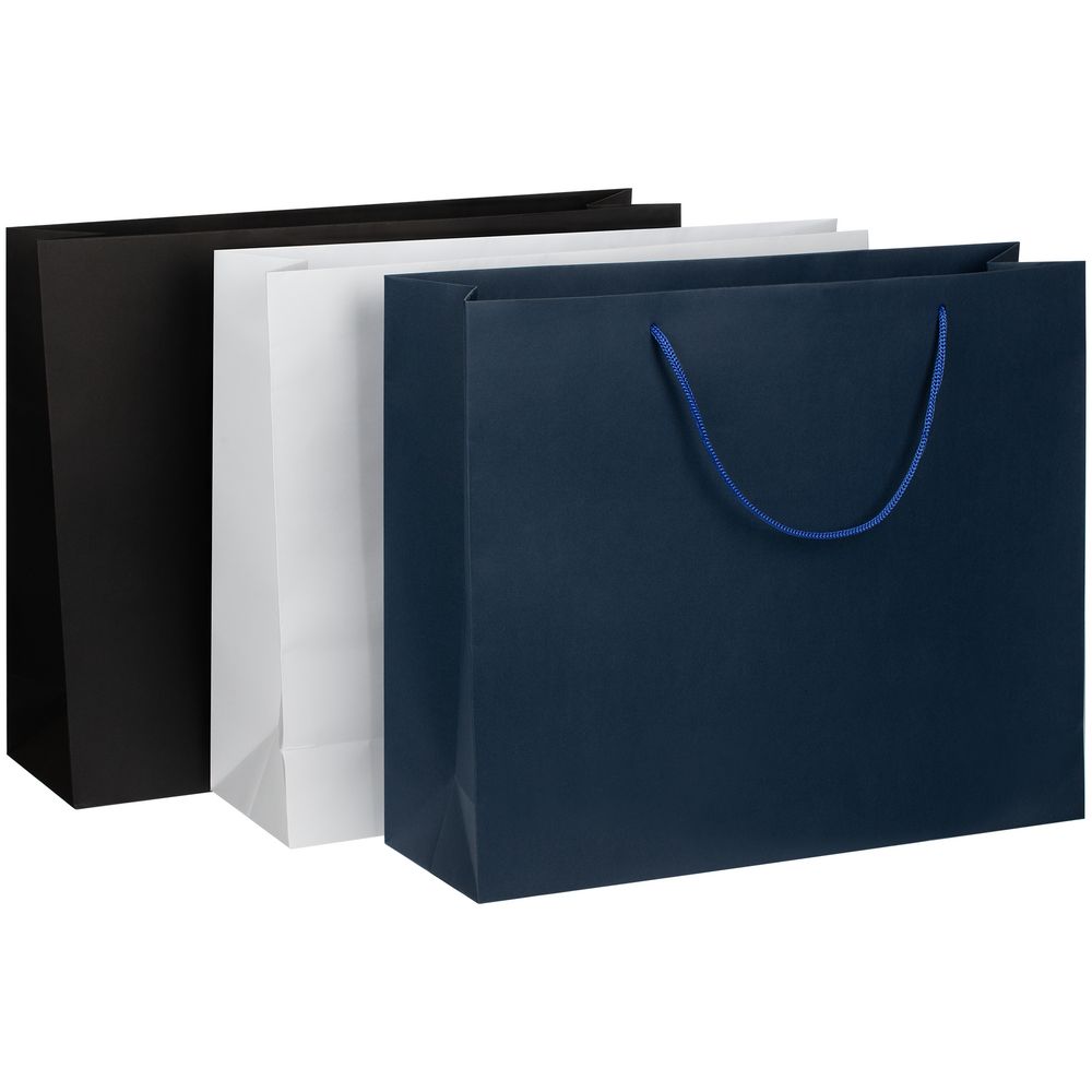 Пакет бумажный Arc L, черный / Миниатюра WWW (1000)