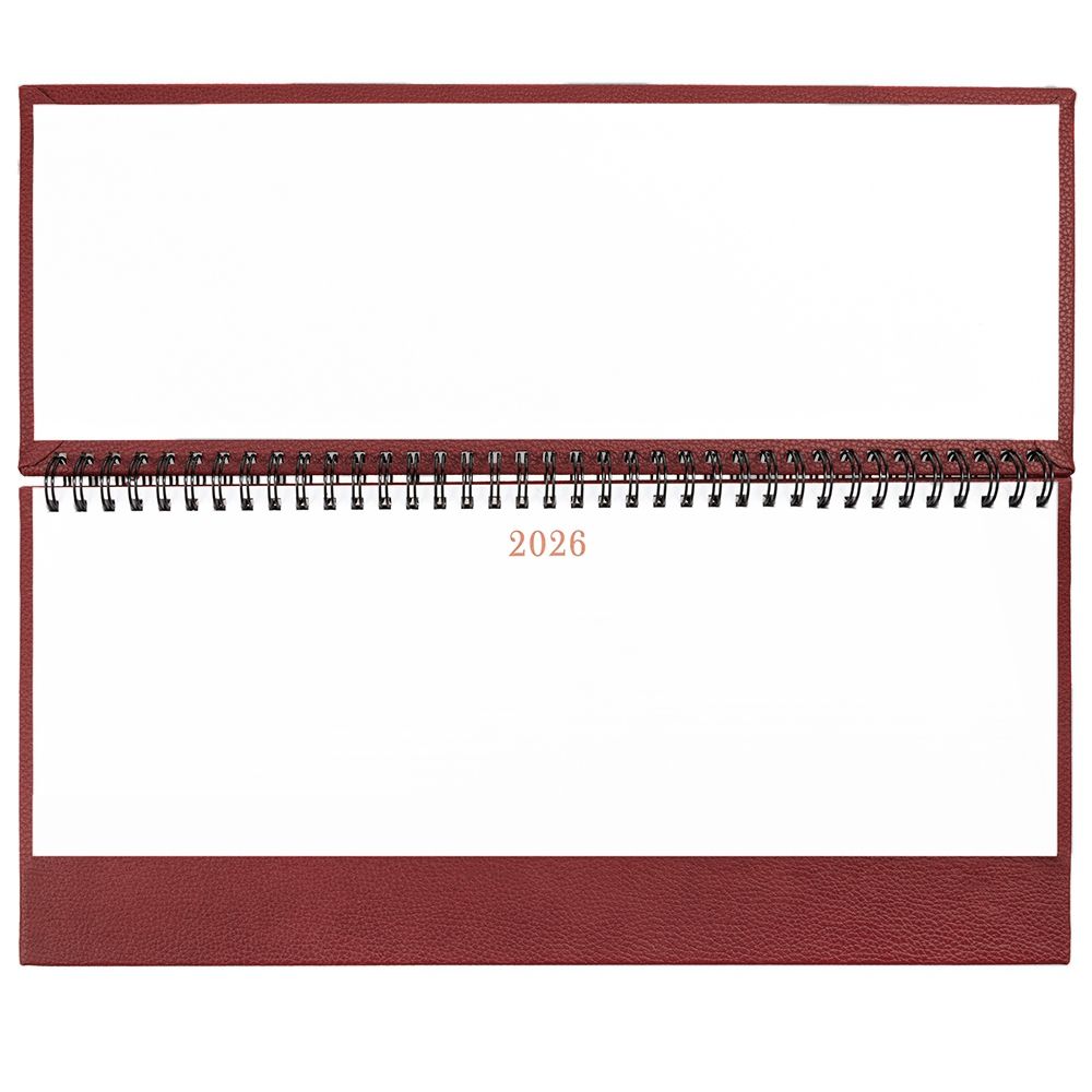 Планинг Sagrin, датированный, красный / Миниатюра WWW (1000)