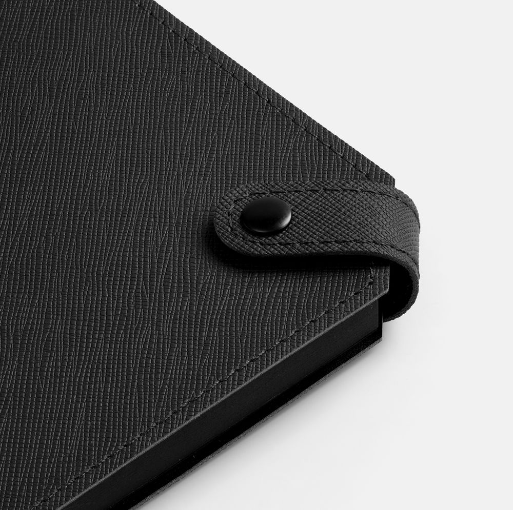 Ежедневник Espresso, недатированный, черный / Миниатюра WWW (1000)