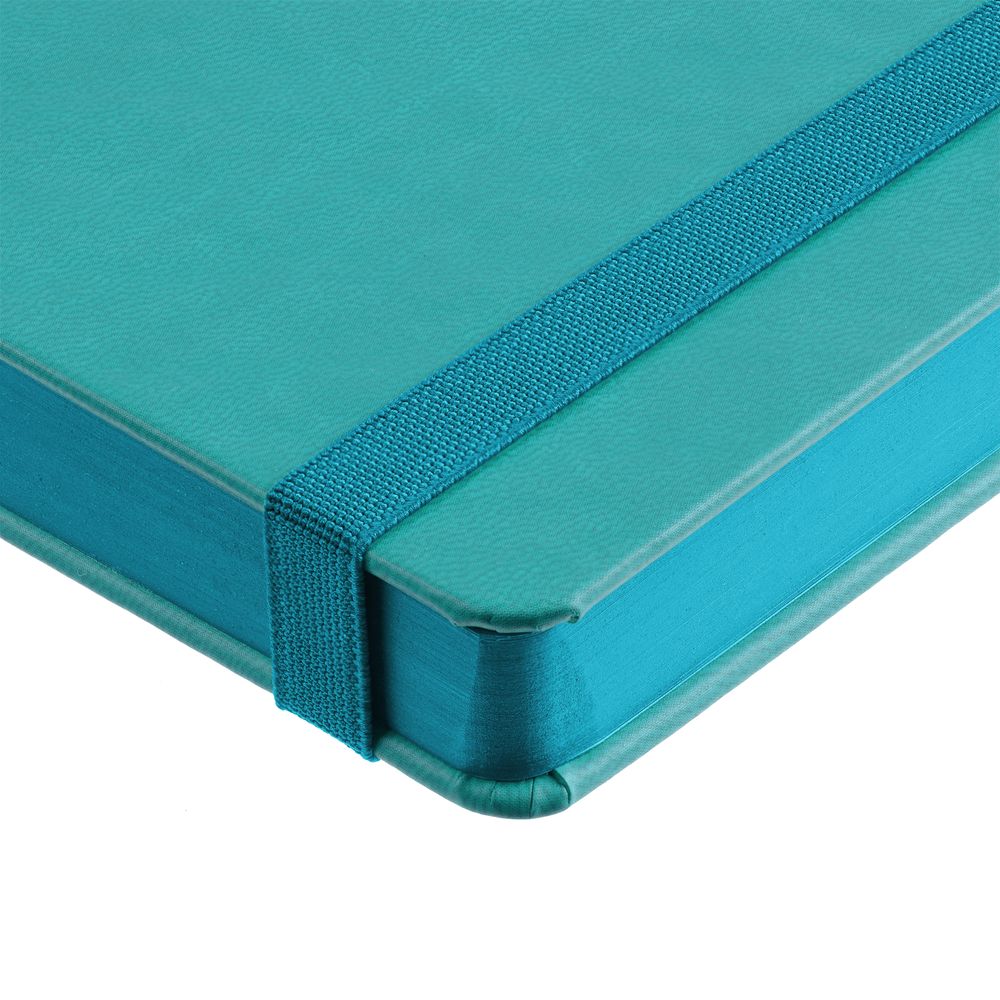 Ежедневник New Factor, недатированный, бирюзовый / Миниатюра WWW (1000)