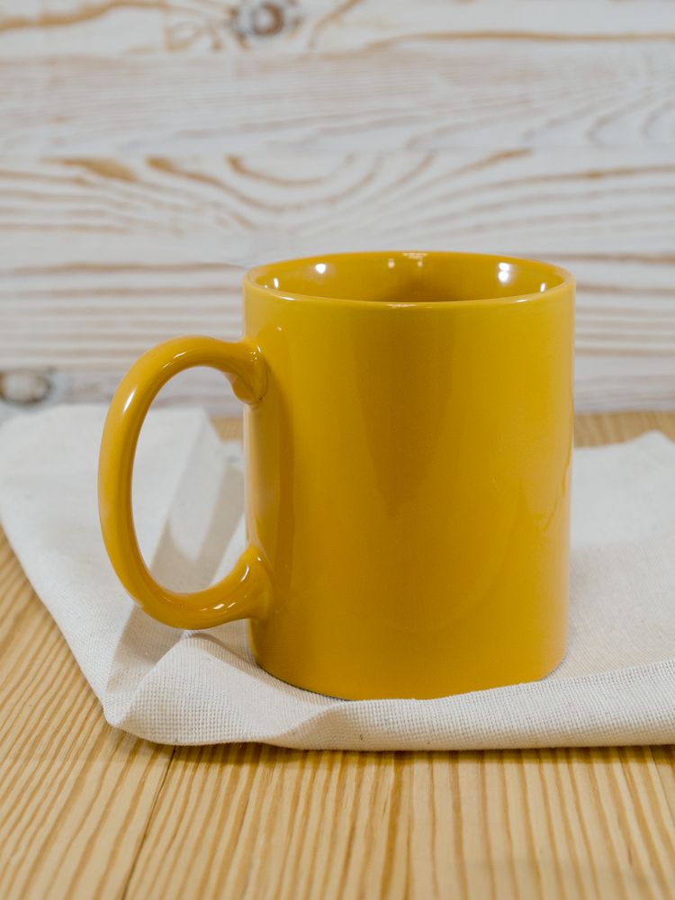 Кружка Promo, желтая / Миниатюра WWW (1000)