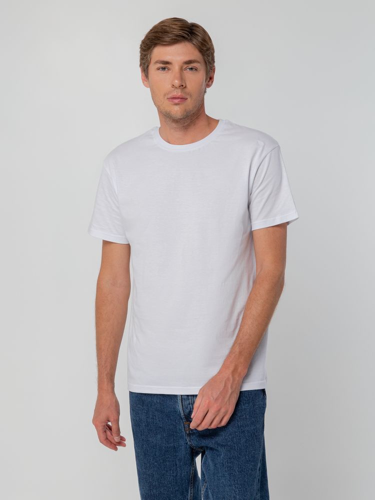 Футболка унисекс T-bolka 140, белая / Миниатюра WWW (1000)