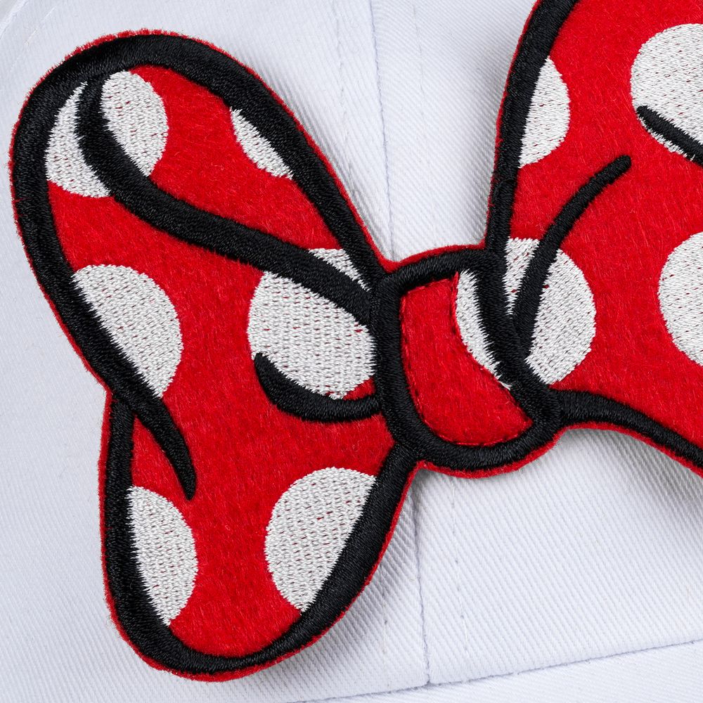 Бейсболка детская «Бант Минни Маус», белая / Миниатюра WWW (1000)