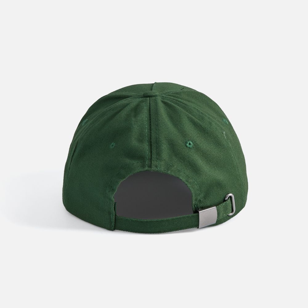 Бейсболка Long Beach, темно-зеленая / Миниатюра WWW (1000)