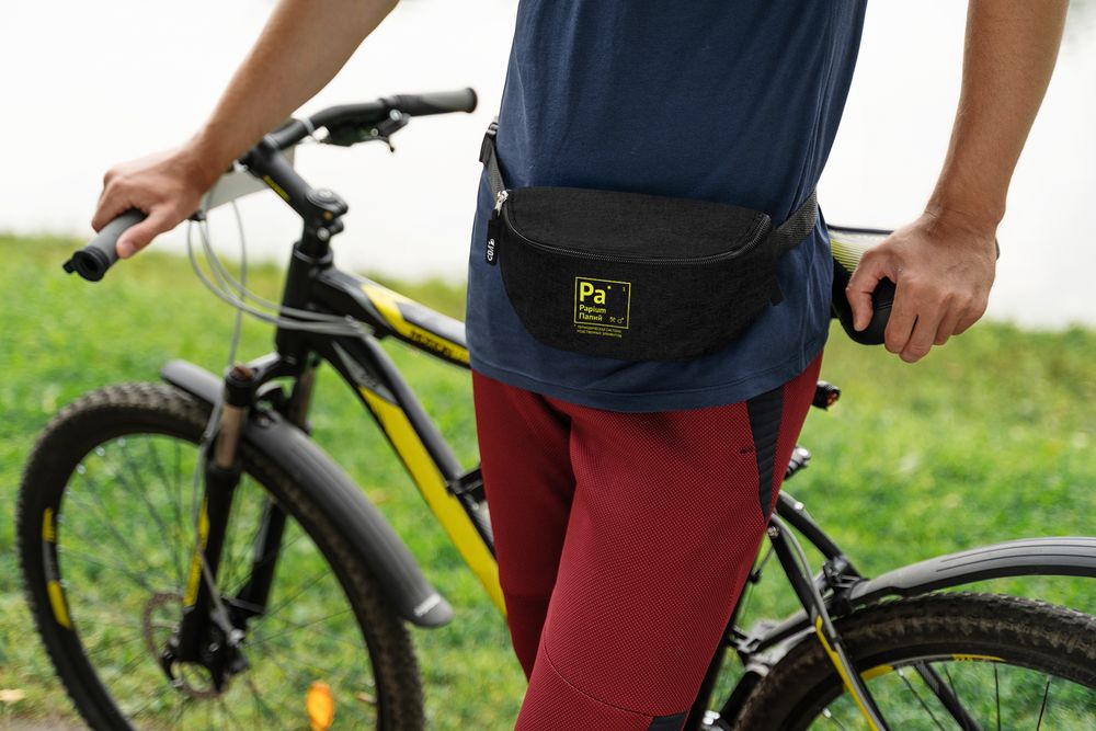 Поясная сумка «Папий», черная / Миниатюра WWW (1000)