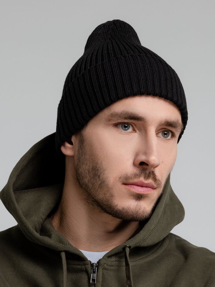 Шапка Stout, черная / Миниатюра WWW (1000)