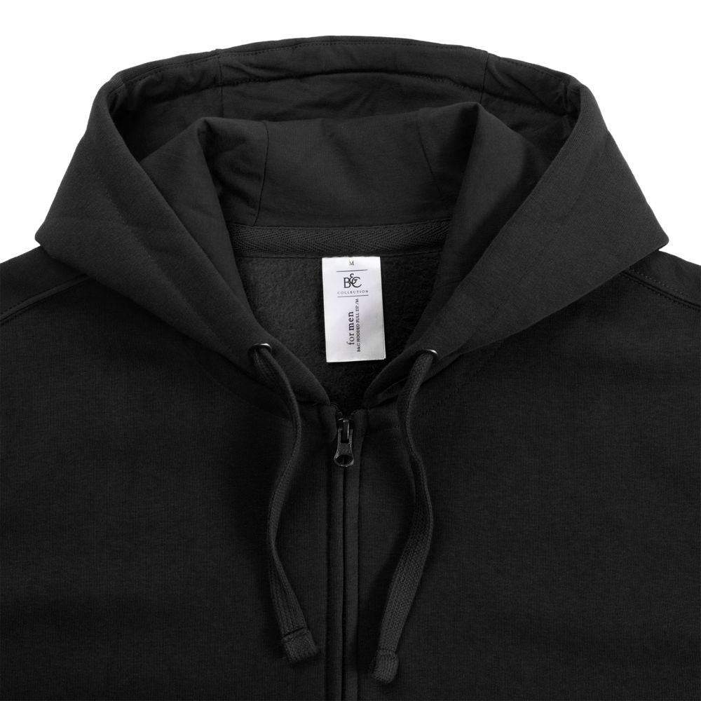 Толстовка мужская Hooded Full Zip черная / Миниатюра WWW (1000)