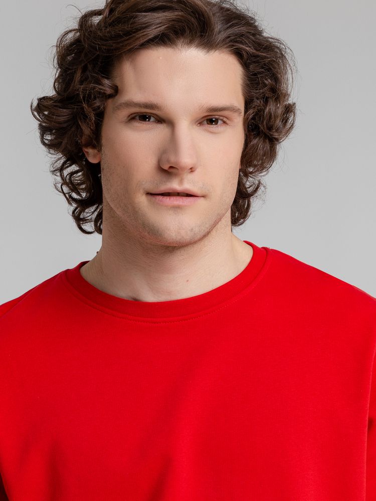 Свитшот унисекс BNC Organic, красный / Миниатюра WWW (1000)