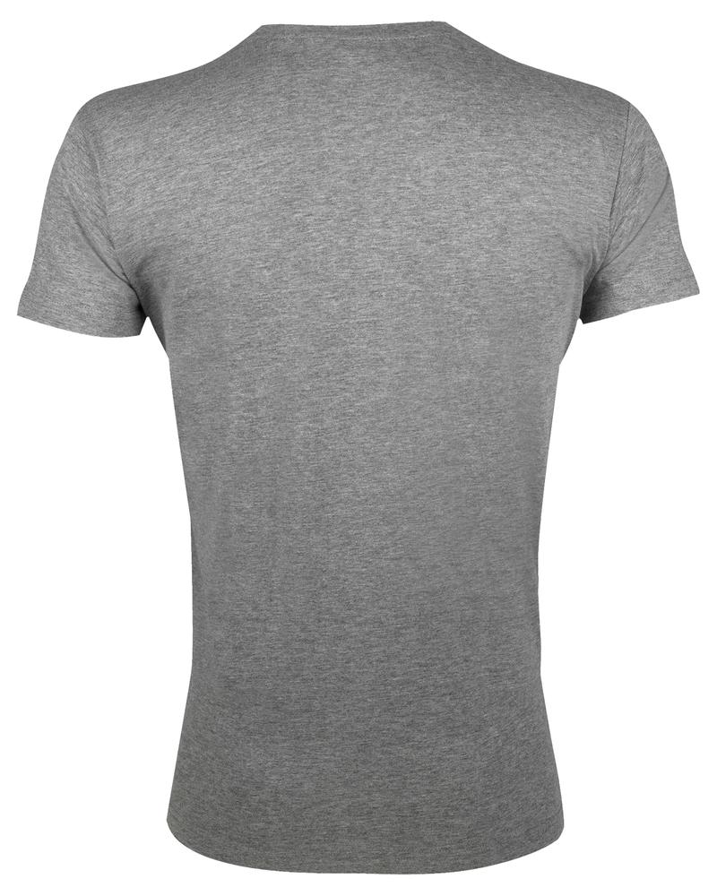 Футболка мужская Regent Fit 150, серый меланж / Миниатюра WWW (1000)