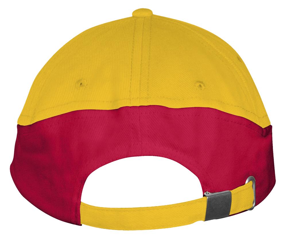 Бейсболка Booster, желтая с красным / Миниатюра WWW (1000)