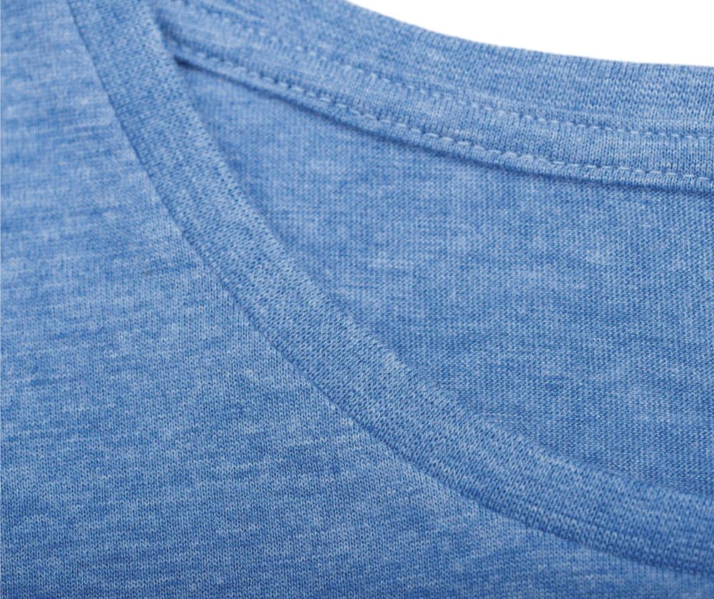 Футболка женская Mixed Women голубой меланж / Миниатюра WWW (1000)