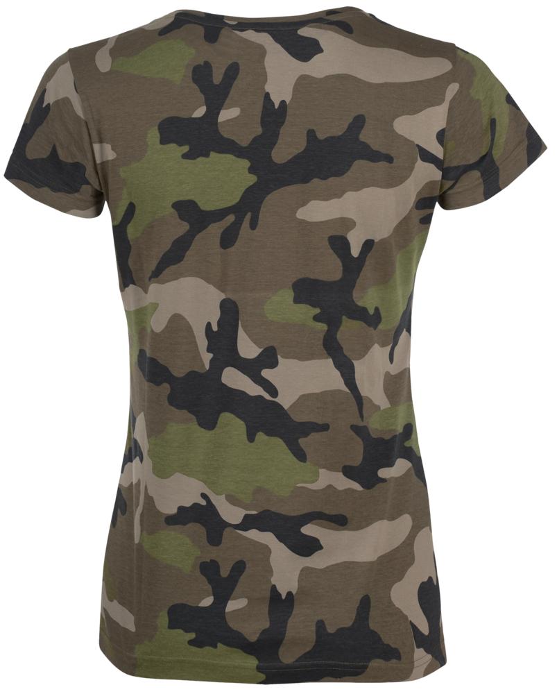 Футболка женская Camo Women 150 камуфляж / Миниатюра WWW (1000)