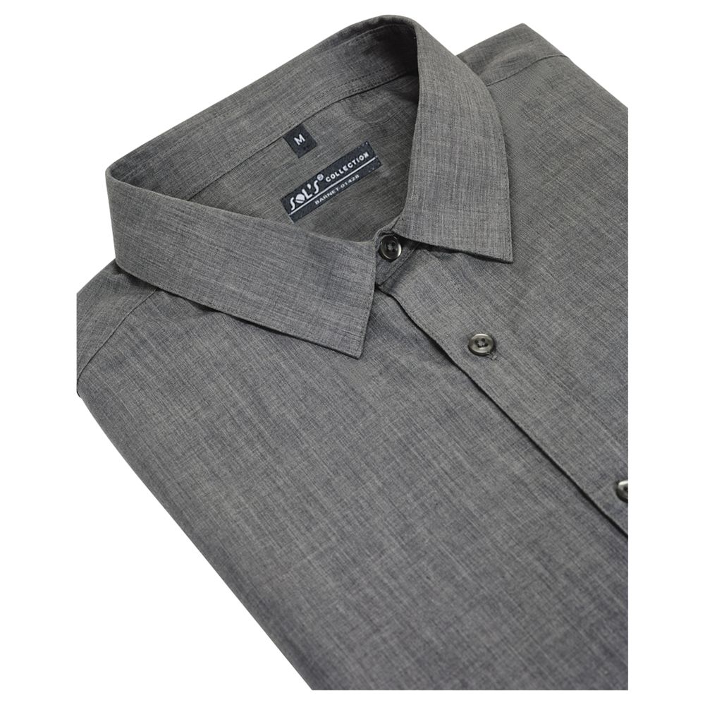 Рубашка Barnet Men синий меланж (джинс) / Миниатюра WWW (1000)