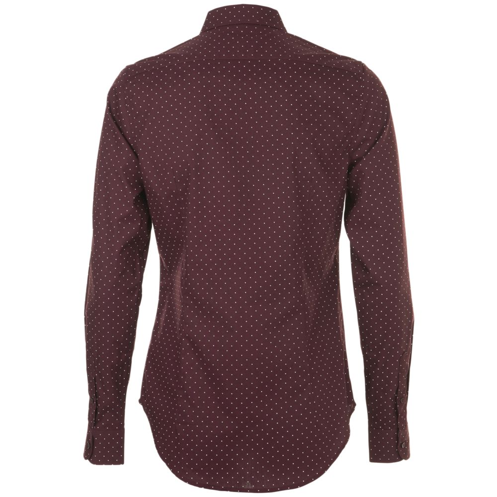 Рубашка женская Becker Women, бордовая с белым / Миниатюра WWW (1000)