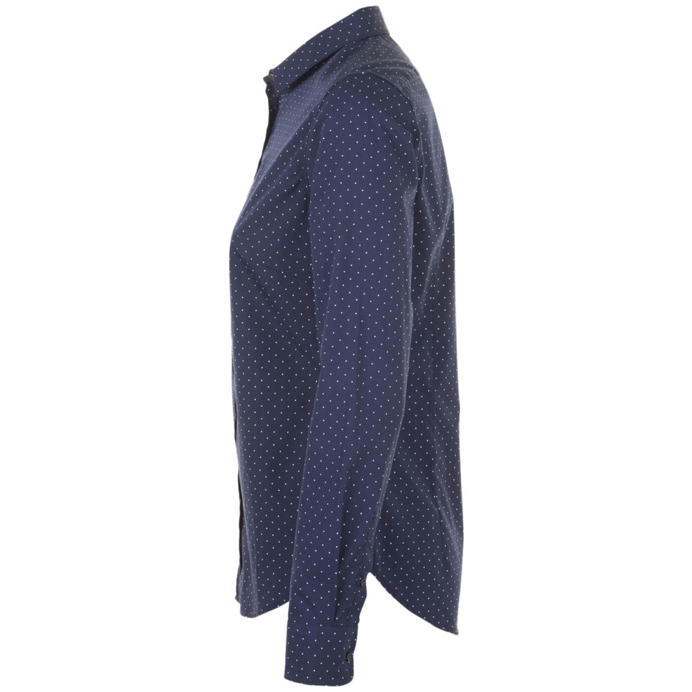 Рубашка женская Becker Women, темно-синяя с белым / Миниатюра WWW (1000)