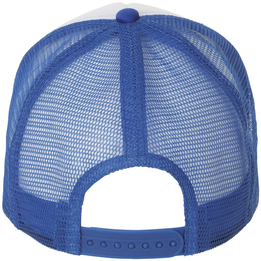 Бейсболка Bubble, синяя с белым / Миниатюра WWW (1000)