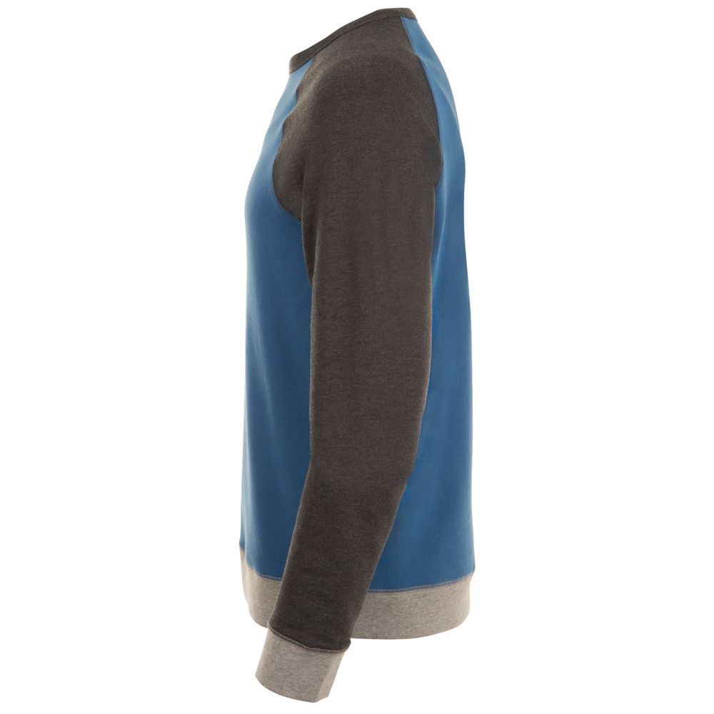 Толстовка унисекс Sandro, синяя с черным меланжем / Миниатюра WWW (1000)