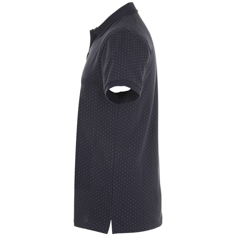 Рубашка поло мужская Brandy Men, темно-синяя с белым / Миниатюра WWW (1000)