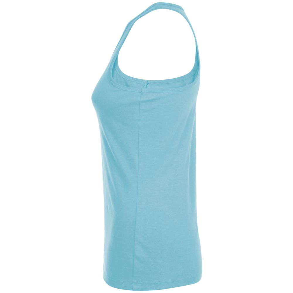 Майка женская Justin Women, бирюзовая / Миниатюра WWW (1000)