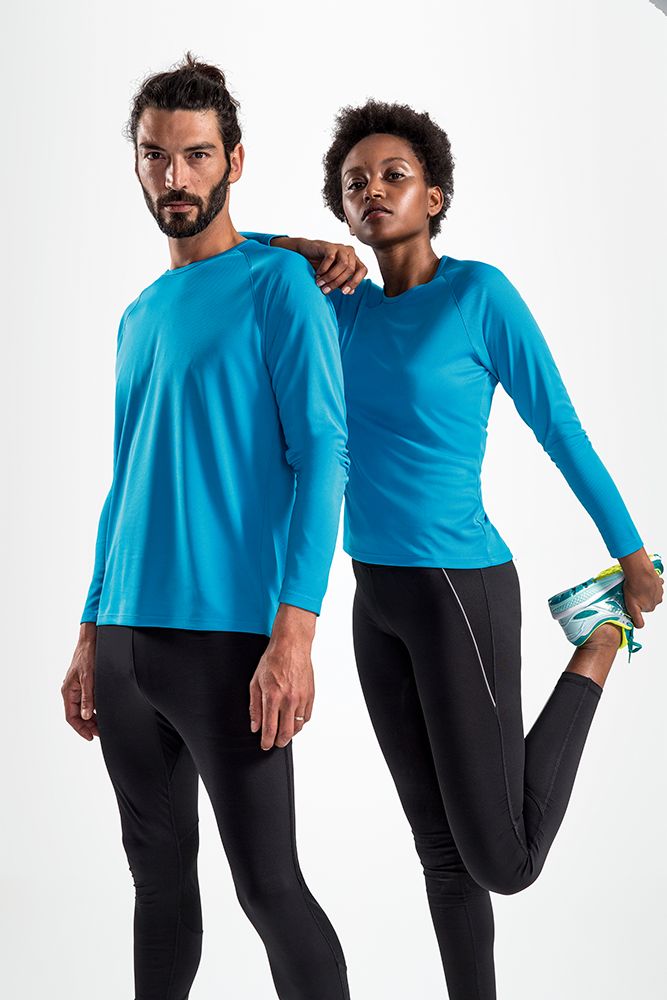 Футболка с длинным рукавом Sporty LSL Men, черная / Миниатюра WWW (1000)