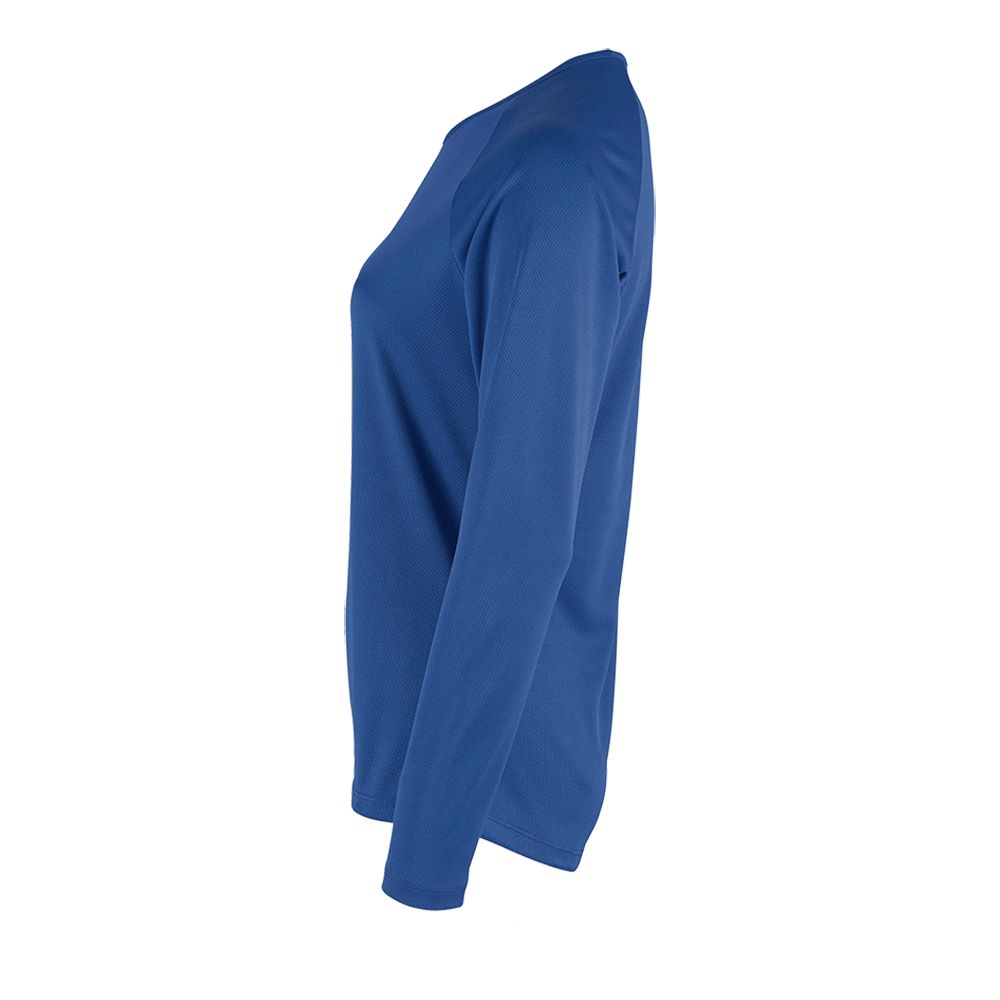 Футболка с длинным рукавом Sporty LSL Women, ярко-синяя / Миниатюра WWW (1000)