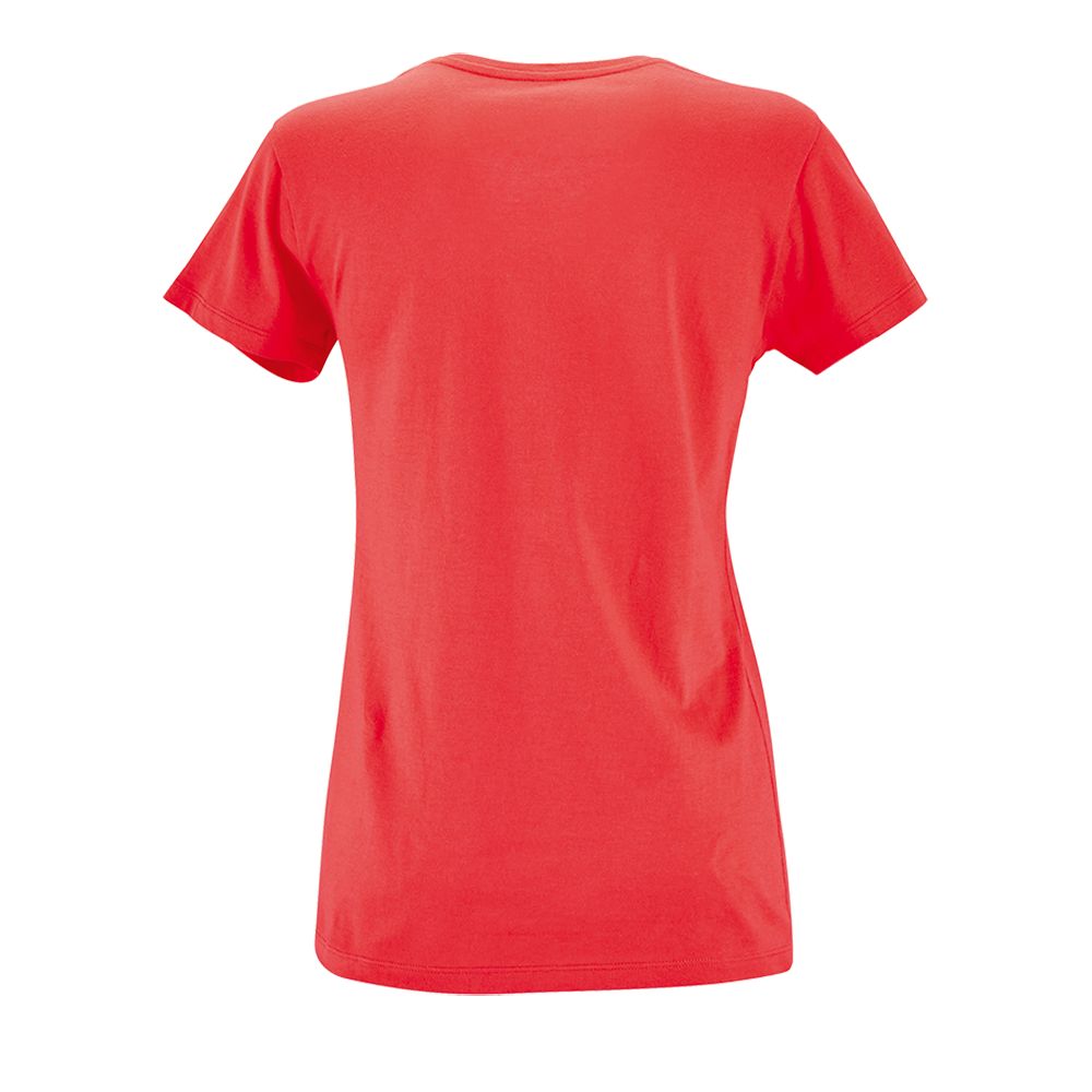 Футболка женская Metropolitan, розовая (коралловая) / Миниатюра WWW (1000)