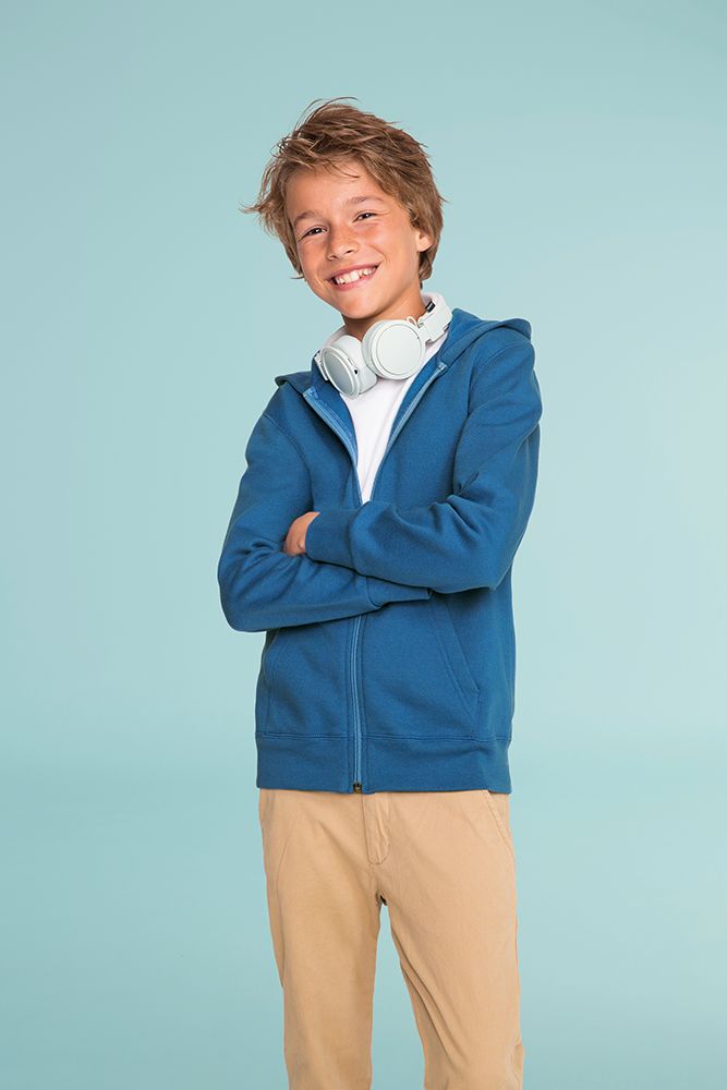 Толстовка детская Stone Kids, синяя / Миниатюра WWW (1000)