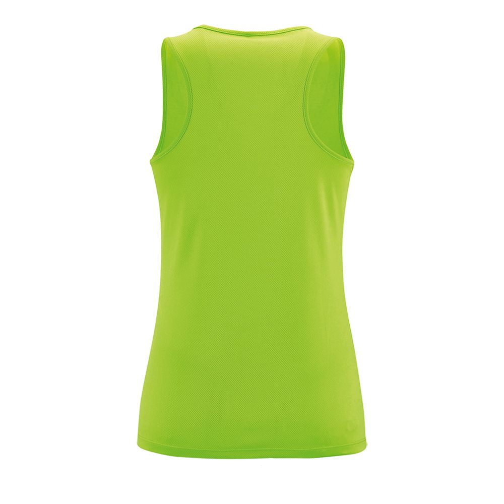 Майка женская Sporty TT Women, зеленый неон / Миниатюра WWW (1000)