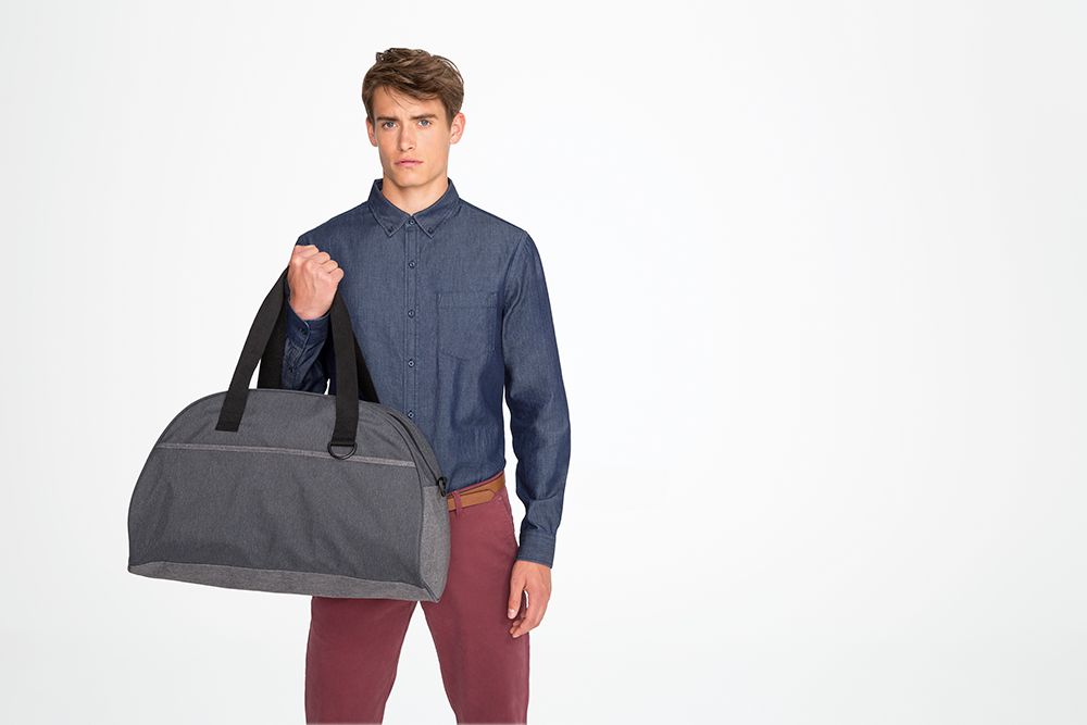 Сумка дорожная Move, черный меланж / Миниатюра WWW (1000)