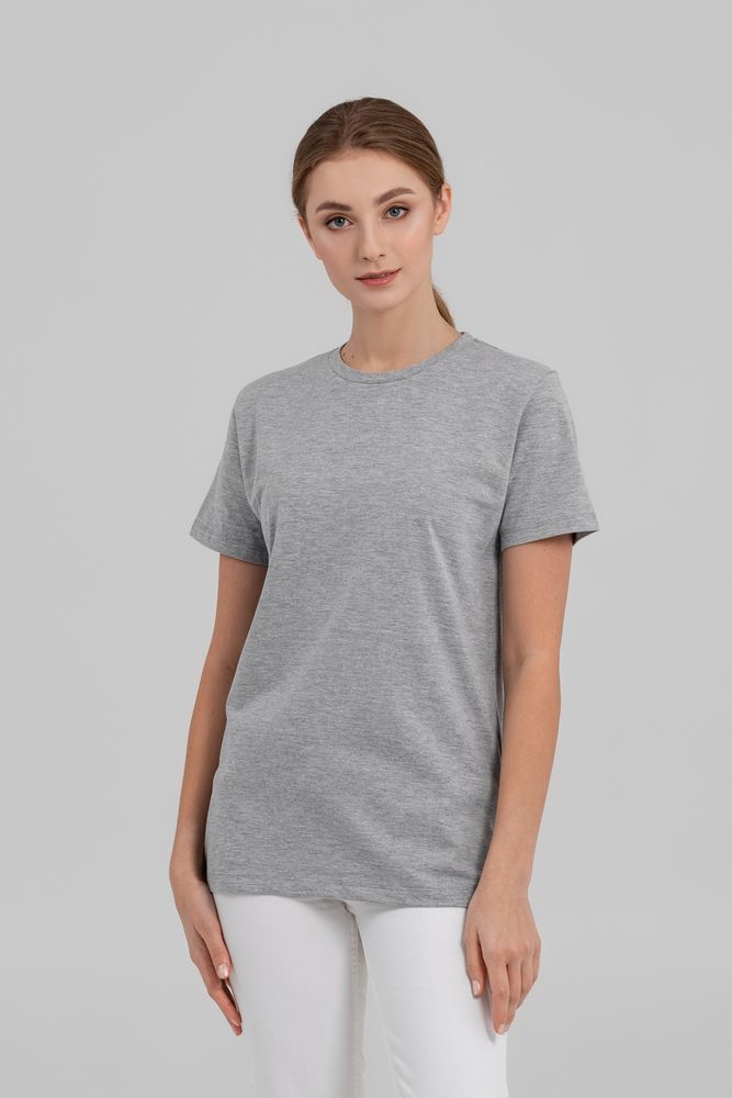 Футболка унисекс T-bolka 160 Original, серый меланж / Миниатюра WWW (1000)