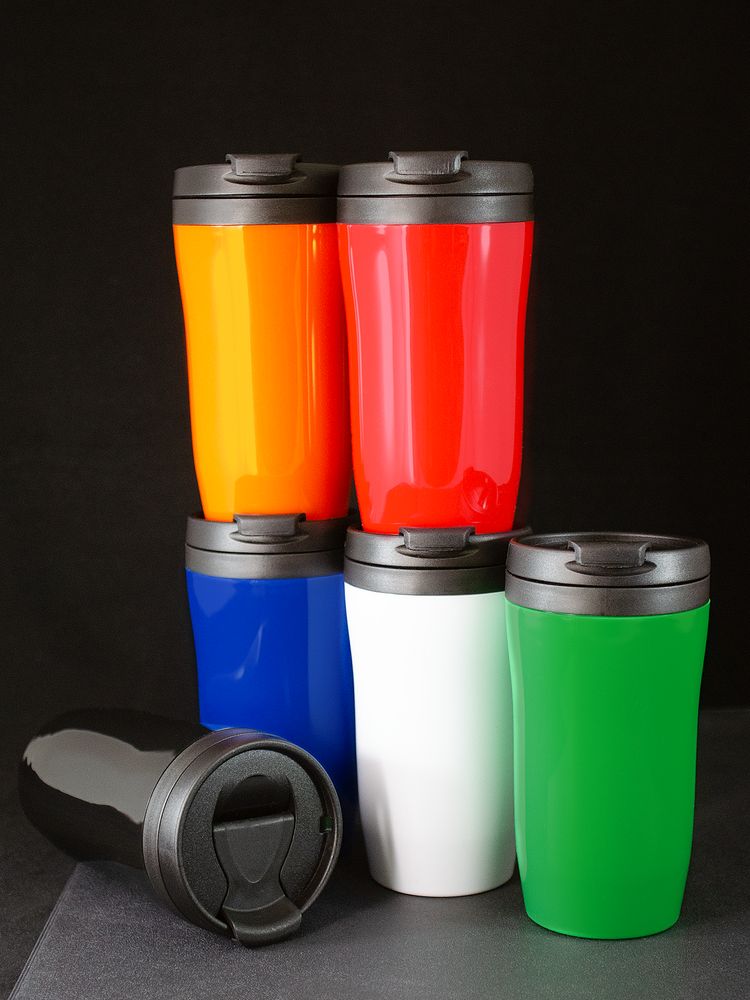 Термостакан Sagga, черный / Миниатюра WWW (1000)