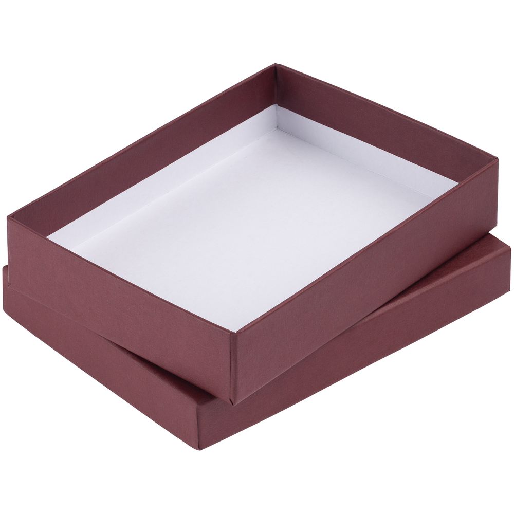 Коробка Good Luck, бордовая / Миниатюра WWW (1000)