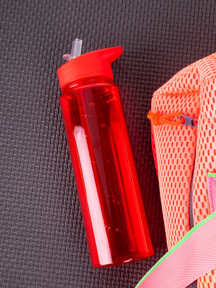 Бутылка для воды Holo, красная / Миниатюра WWW (1000)