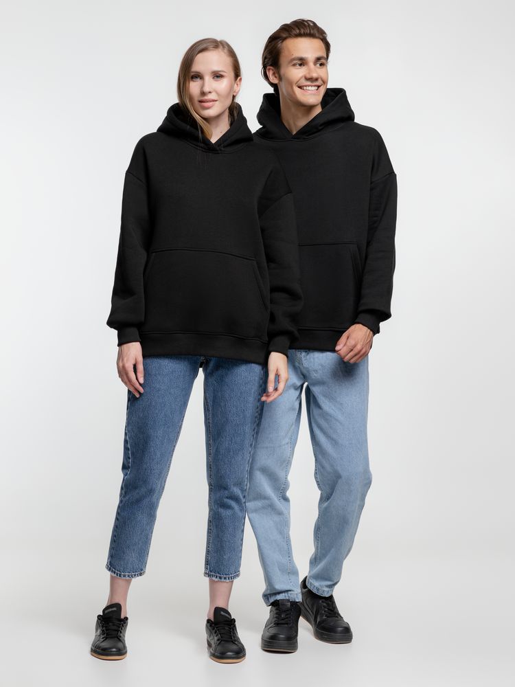 Худи оверсайз Kulonga Comfort Heavy, черное / Миниатюра WWW (1000)